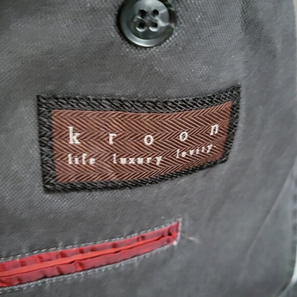 Kroon casual blazer 44L dark grey - Picture 3 of 6